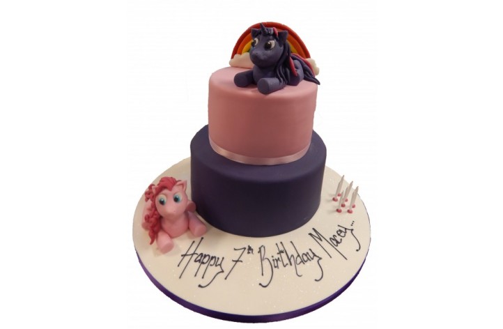 Tiered My Little Pony Cake